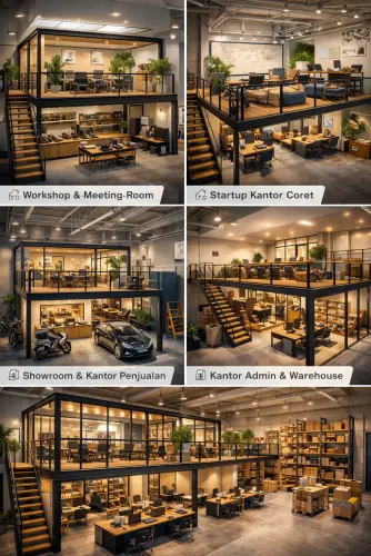 Mezzanine Ruang Kantor di Padalarang