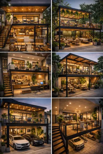 Mezannine Cafe Modern di Padalarang